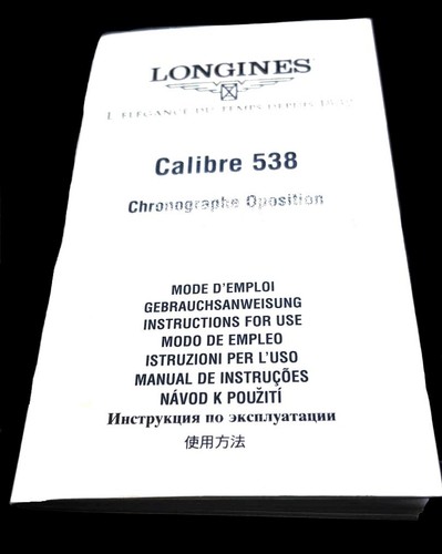 Longines original book - -,