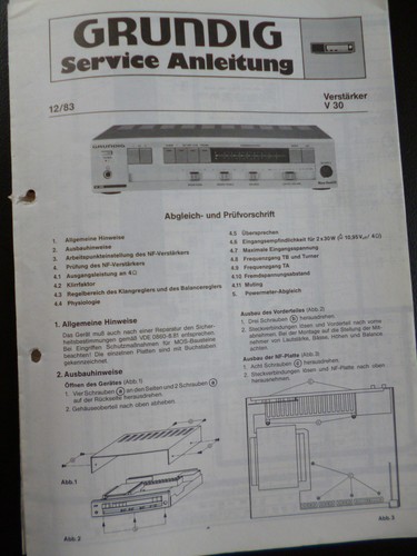Manuale servizio originale - manuale,