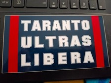 VECCHIO ADESIVO TARANTO ULTRAS LIBERA