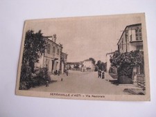 Asti - Serravalle d'Asti Via Nazionale  - spedita f. p. 1940 franc asp