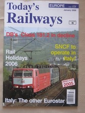 TODAY'S RAILWAYS - JAN 2005  -