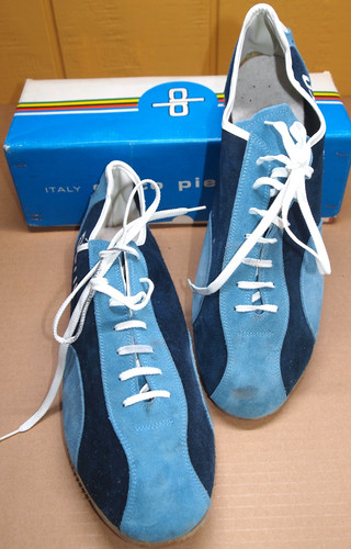 Scarpe ciclismo uomo vintage
