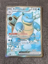 Blastoise EX  184/165- Ita - Full Art 151 Pokemon Near Mint