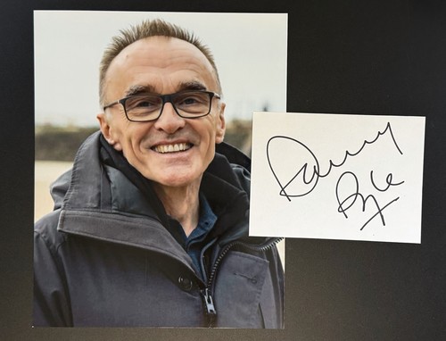 Autografo firmato danny boyle - autografo,