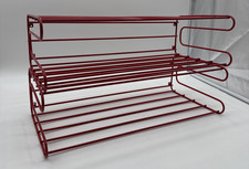 B527 2x IKEA Fran Frän Från rosso stringa scarpa scaffale wall rack anni 80 90 vintage
