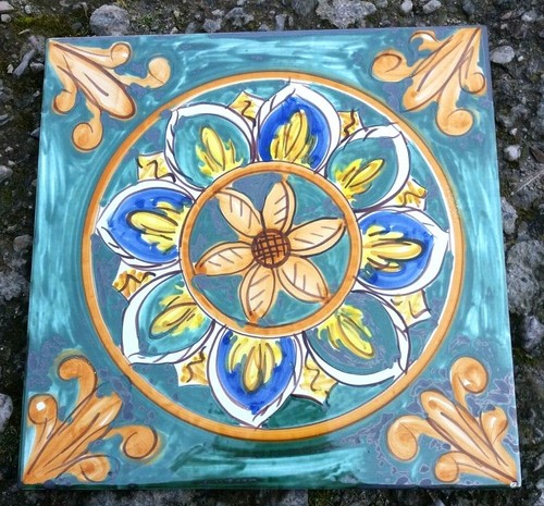 Piastrelle decorate - , in