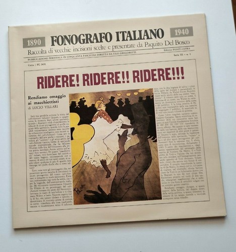 Fonografo italiano ridere - fonografo,