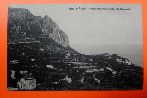 Cartolina 1910 isola di - 🔵,