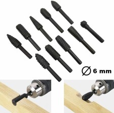 SET 10 FRESE ROTATIVE RASPE X