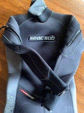 Muta semistagna 6,5 mm Seac Sub Fire Dry cappuccio separato cerniera post TG M.