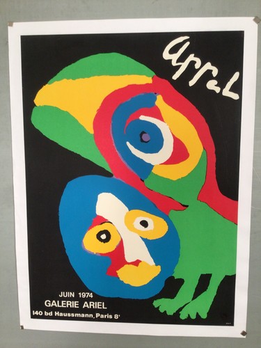 Karel appel affiche - karel,