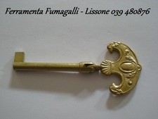 H0605 CHIAVE OTTONE ORO