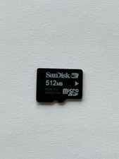 Micro SD SanDisk 512 MB