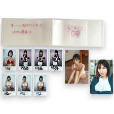 Foto firmata Nanami Kodama autentica celebrità giapponese Polaroid jav