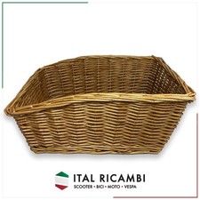 BROWN WOOD REAL WICKER BIKE