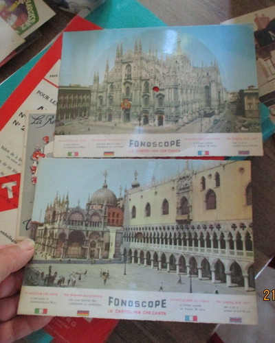 Ancien disque fonoscope - disque, la