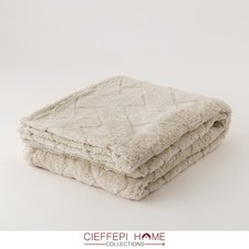 FABULA plaid ecopelliccia