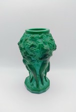 Vaso malachite “Ingrid” - Heinrich Hoffmann - Curt Schlevogt Lalique Style