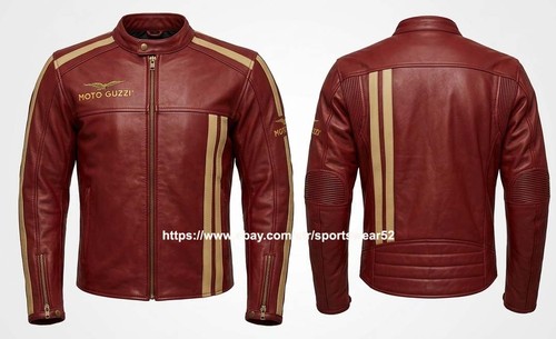 Giacca moto guzzi - moto, pelle