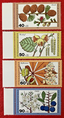 Berlino michel 607 610 - michel, 607-610