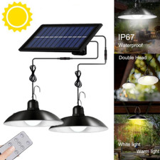 LAMPADARIO CON PANNELLO SOLARE