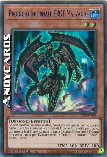 Prodigio infernale eroe - infernale,