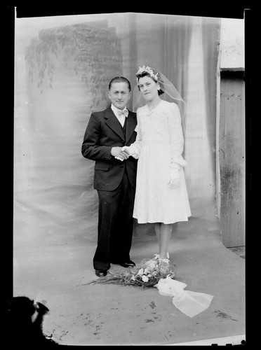 Mariés wedding portrait - wedding,