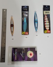 Lotto 5 maschere da pesca Premium Jigging Master passo lento # 3