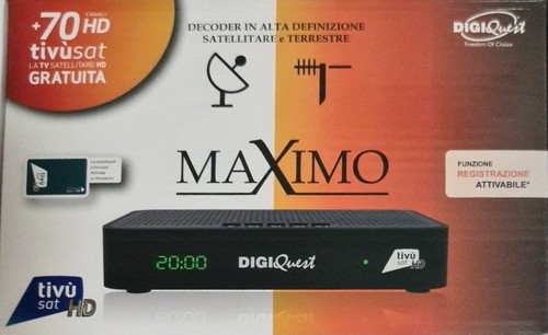 Decoder tivusat maximo - decoder, hd