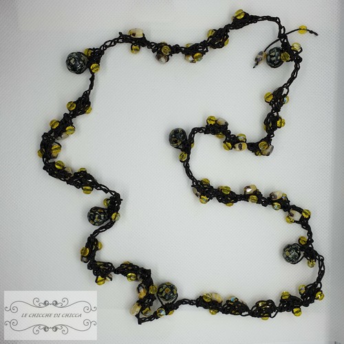 Collana estiva lunga - collana,