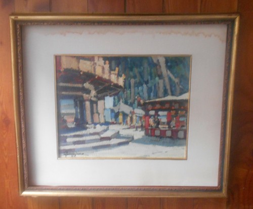 Quadro dipinto olio - dipinto, su