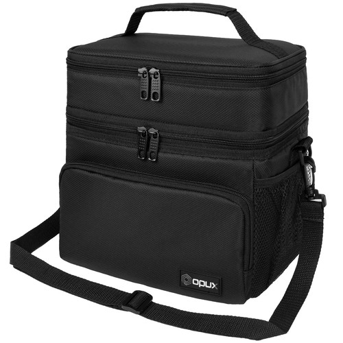 Borsa porta pranzo doppio - borsa,