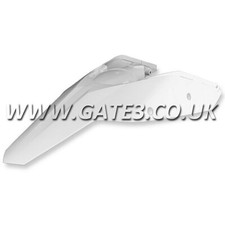 Parafango posteriore bianco