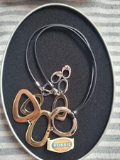 Set Collana + Orecchini da Donna Authentic Fossil Truly Inspired