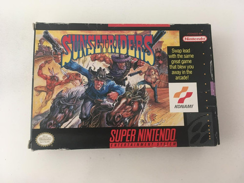 Sunset riders snes usa - riders,