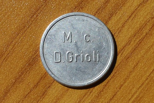Antico gettone d grioli - gettone,