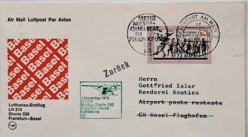 Lufthansa primo volo con