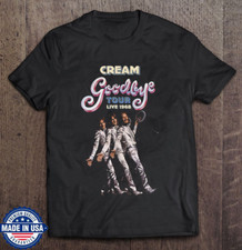 Maglietta Cream Band Live