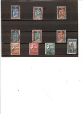 REGNO 1928-EMAN. FILIBERTO-10 VALORI CON RARA DENTELLATURA 13 e 3/4-VEDI DESCRIZ