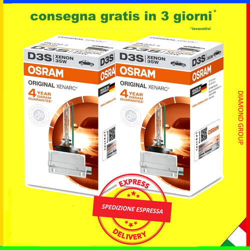 Coppia lampade osram d3s - lampade,