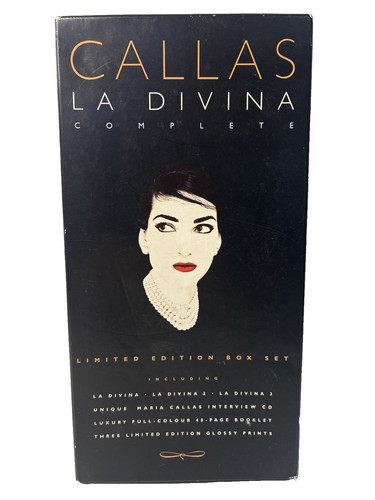 Callas divina cd limited - callas,