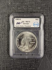 1983-S MS 70 LA Olimpico