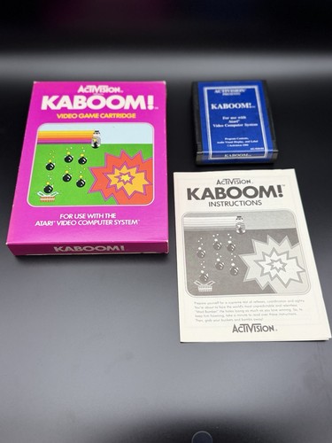 Kaboom atari 2600 activision - kaboom!,