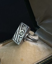 Anello vintage argento misura