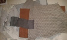 Scampoli di vera pelle