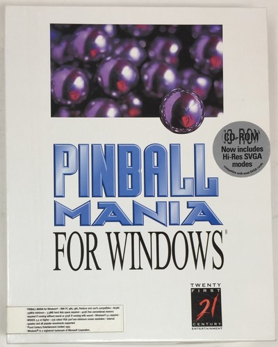 Pinball mania per windows - pinball,