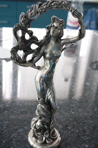 Scultura figurina donna - figurina,