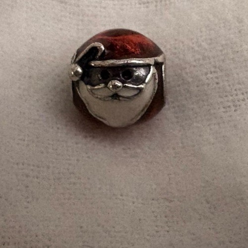 Charm pandora babbo natale - charm,