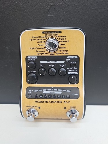 Zoom acoustic creator - zoom, ac-2
