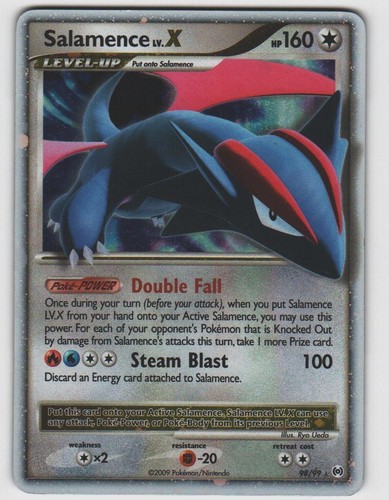 Salamence holo ultra rare - lv.x,